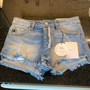 Kancan High Rise Jean Shorts